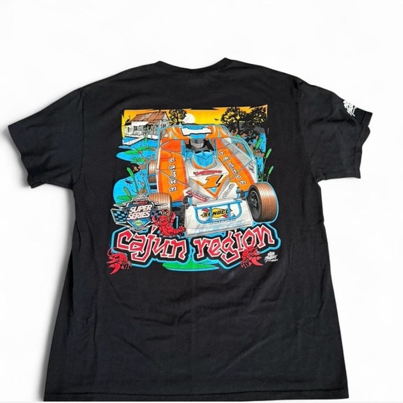 Cajun Region Super Series Racing Tee Graphic Sunoco T-Shirt - Picture 6 of 6
